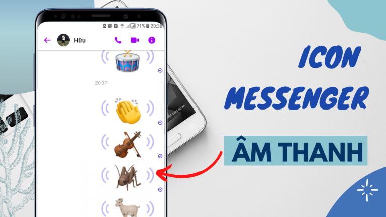 Cách gửi icon phát âm thanh trên Facebook Messenger