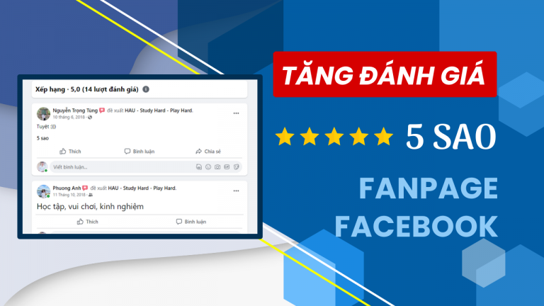 Cách tăng lượt đánh giá Fanpage Facebook hiệu quả