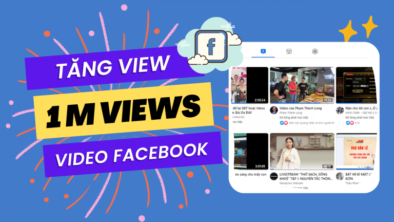 Cách tăng view video Facebook nhanh chóng