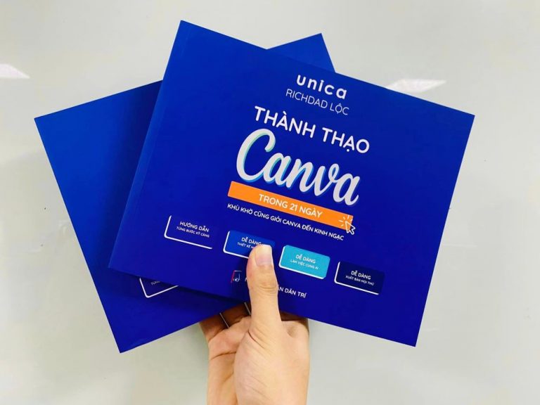 Sách “Thành thạo Canva trong 21 ngày” – Richdad Loc