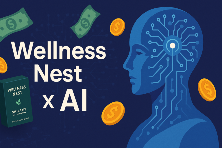 Cách Kiếm Tiền Affiliate Với Wellness Nest Bằng AI