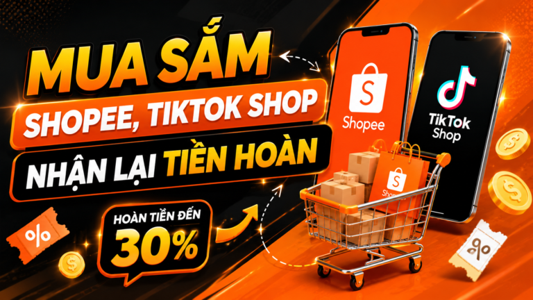 Cách Nhận Tiền Hoàn Khi Mua Hàng Trên Shopee, TikTok Shop Mới Nhất